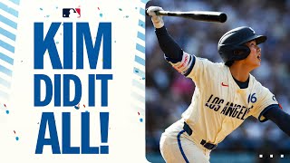 Dodgers rookie Hyeseong Kim had A DAY for the Dodgers! | 김혜성 하이라이트