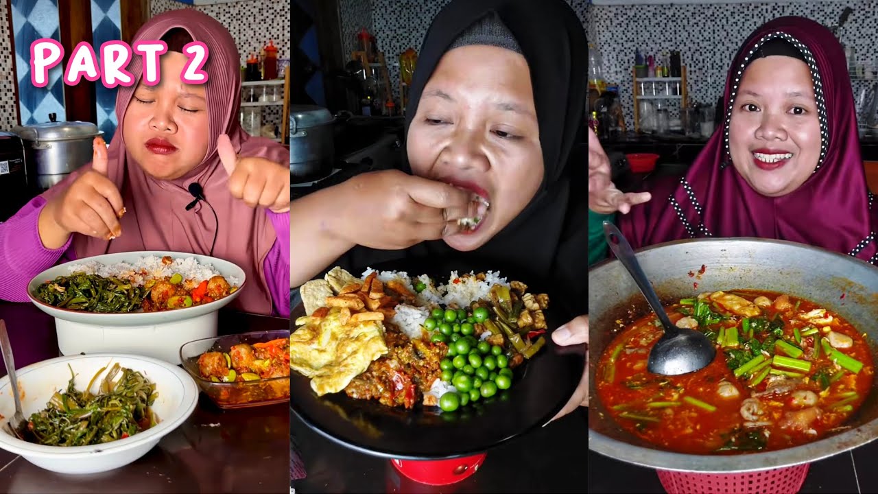 @bugurueva Video Mukbang Compilation🍚🧆🥬🍗🌶 | Tiktok Mukbang Compilation - Part 2