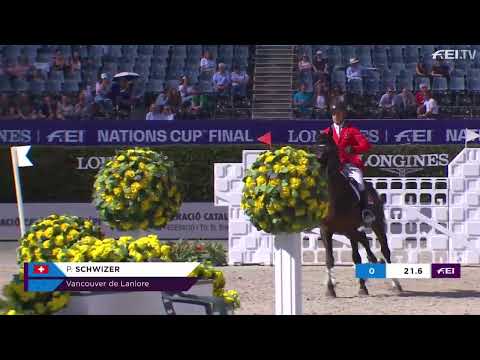 Pius Schwitzer & Vancouver de Lanlore Finale coupe des nations de Barcelone 2022 premier tour