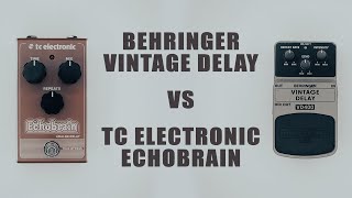 Video thumbnail for Behringer VD400 Vintage Delay VS TC Electronic Echobrain (Analog Delay Comparison) by Ryan Lutton