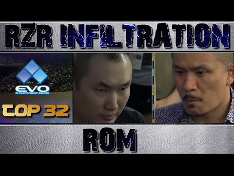 Evo 2016 - SFV - Day 2 - RZR | INFILTRATION VS ROM - STREET FIGHTER V | 5