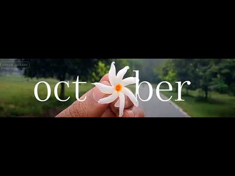 OCTOBER | October Theme Music | Shiuli Flower | Night Jasmine