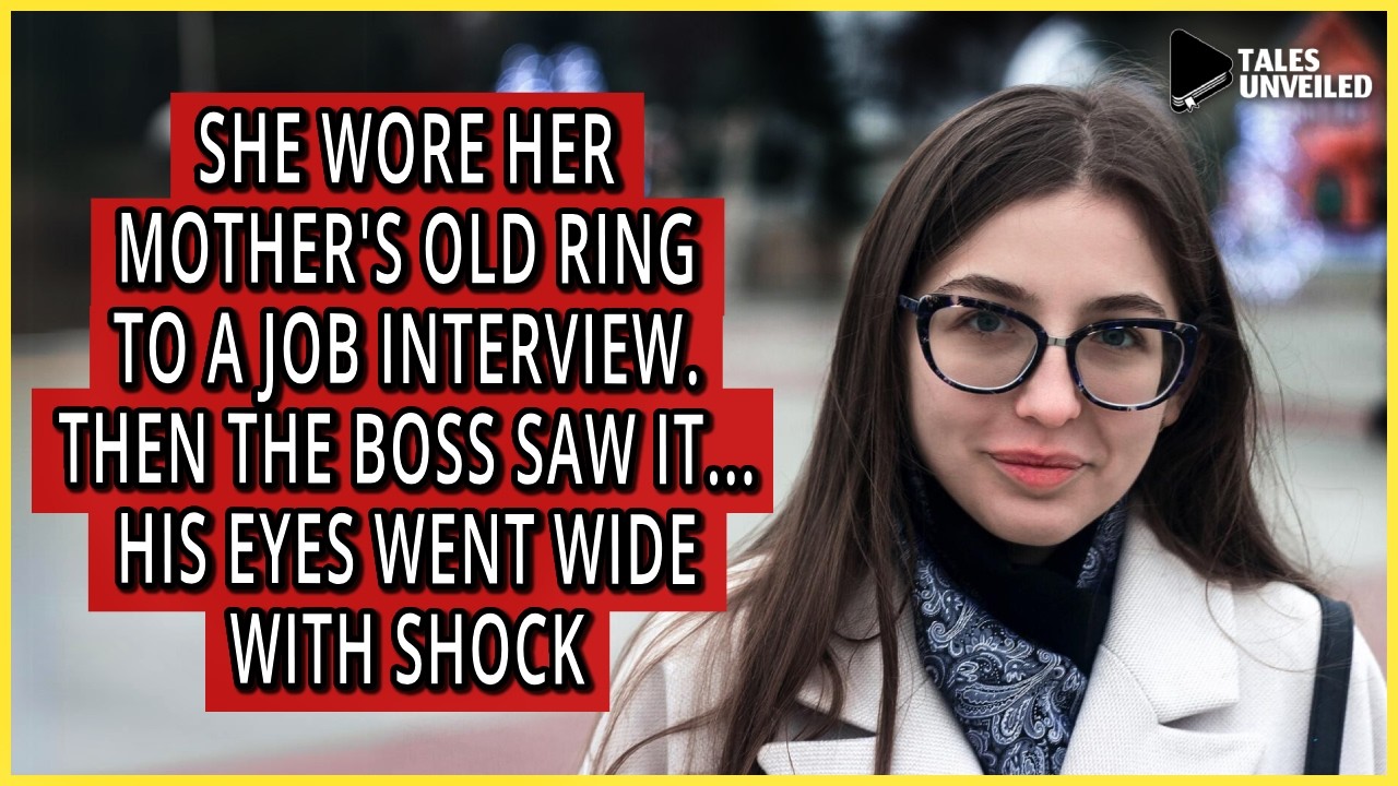 She Wore Her Mother's Ring To A Job Interview. The Boss Saw It, And His Eyes Went Wide With Shock...