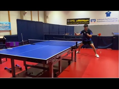 Butterfly Training Tips with Oscar Birriel - Underspin to Topspin Transition Play