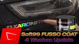 Stärker als gedacht! Soft99 FUSSO COAT als Scheinwerferversiegelung 4 Wochen Update