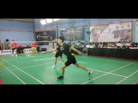 Badminton QF DAIKIN International Boys Double U21- Ariffin Nazri / Ashraf Vs Kwok Khuen / Jun Hoong