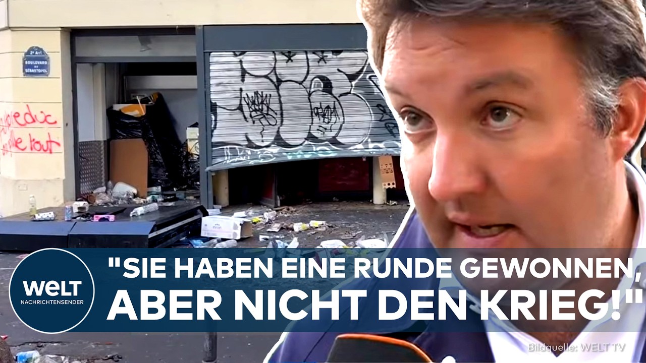 FRANKREICH IN TRÜMMERN: "Ich schäme mich für dieses Land!" Geschäftsinhaber kämpfen um ihre Existenz