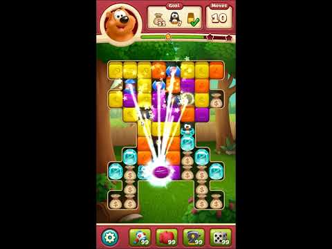 Toon Blast Level 6466 - NO BOOSTERS 🐻🐺🐱 | SKILLGAMING ✔️