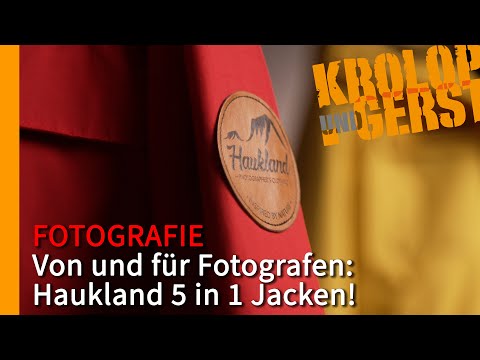 Von und für Fotografen: Haukland 5 in 1 Jacke! 📷 Krolop&Gerst