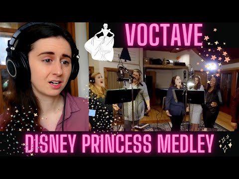 Singer Reacts to Voctave - Disney Princess Medley
