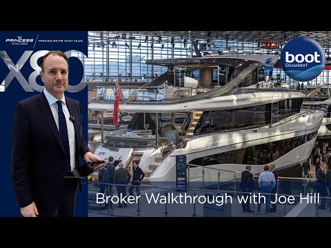 Brand new Princess X80  Available now for immediate delivery