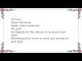 Brenda Lee - Sweet Memories Album Version Lyrics