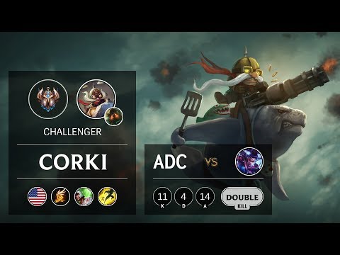 Corki ADC vs Vayne - NA Challenger Patch 9.7