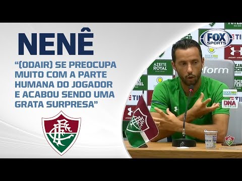 FLUMINENSE AO VIVO! Nenê concede entrevista coletiva direto do CT Carlos José Castilho