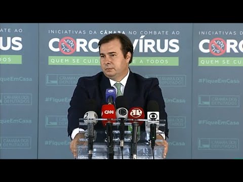 Coletiva - Maia comenta saída de Weintraub do Ministério da Educação - 18/06/20