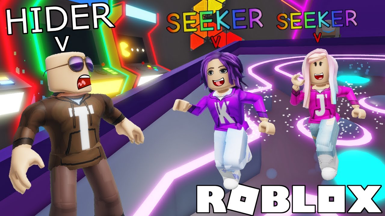 Mega Hide and Seek in an ARCADE! 🕹️ | Roblox
