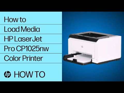 HP LaserJet Pro CP1025 Color Printer series Setup |