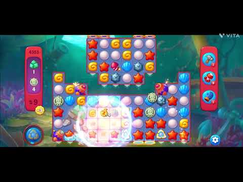 Level 4353 of fishdom