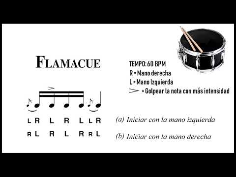 23. Flamacue – 40 RUDIMENTOS | Clases de Batería (FULL AUDIO)