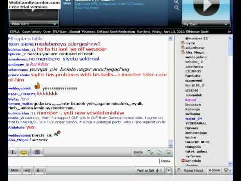 ETHIOPIIAN CHAT IN DEBTERA ROOM.