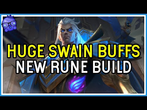 NEW SWAIN SUPPORT BUFFS! 10.15 New build to DESTROY in lane! - League of Legends
