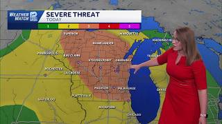 7/26 Evening forecst: SE Wisconsin Weather: Rounds of severe storm chances