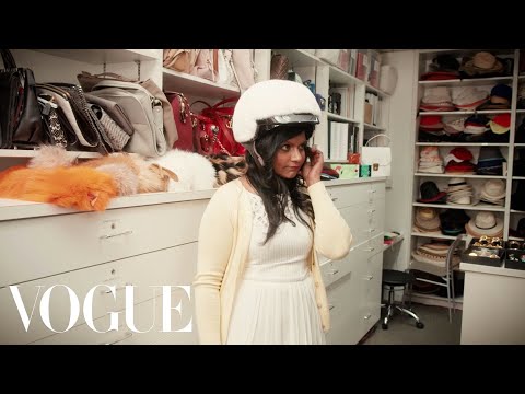 Mindy Kaling Visits the Vogue Closet for a Fitting - Vogue Original Shorts