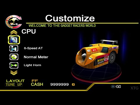 Gadget Racers (Choro Q HG) - All Cars List PS2 Gameplay HD (PCSX2)