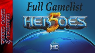 Heroes 5 Pandora's Box / Key - 2021 in 1 - Complete Gamelist Overview