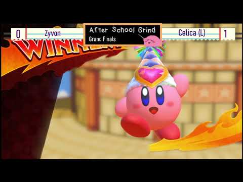 Grands: Zyvon (Bomb, Parasol, Magolor) vs Celica (King Dedede, Meta Knight, Fighter)