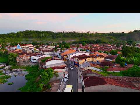 🌅Fim de Tarde Caindo a Noite🌅Drone em Cajueiro AL 4K Voo🌅