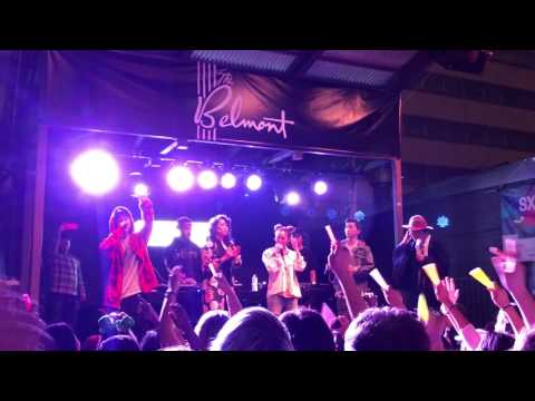 MFBTY introducing themselves during Kpop Night Out at SXSW