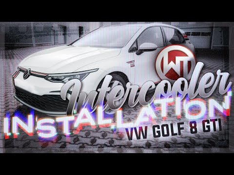 Wagner Tuning - VW Golf 8 GTI Intercooler Installation