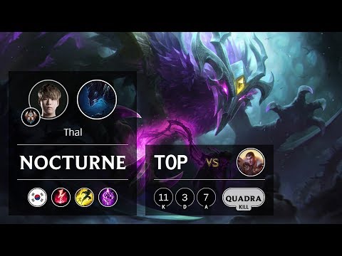 Nocturne Top vs Jayce - KR Challenger Patch 9.22