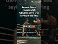Lamont Roach reveals what Gervonta Davis was saying in the ring 👀
