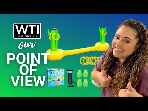 X BEN Inflatable Pool Volleyball Game - WTI product video review