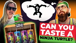 The Ninja Turtle coffee taste test!