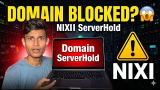 .IN Domain Suspended 😱 | NIXI ServerHold Fix in Hindi | Domain Reactivate कैसे क