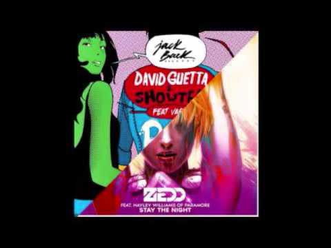 Zedd vs David Guetta & Showtek - Stay The Night vs BAD (DV & LK Mashup) (SAN ANDRES Extended Mix)