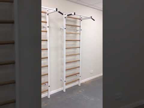 Шведская стенка комбинированная с турником фиксированным - КОМБИ - ТФ