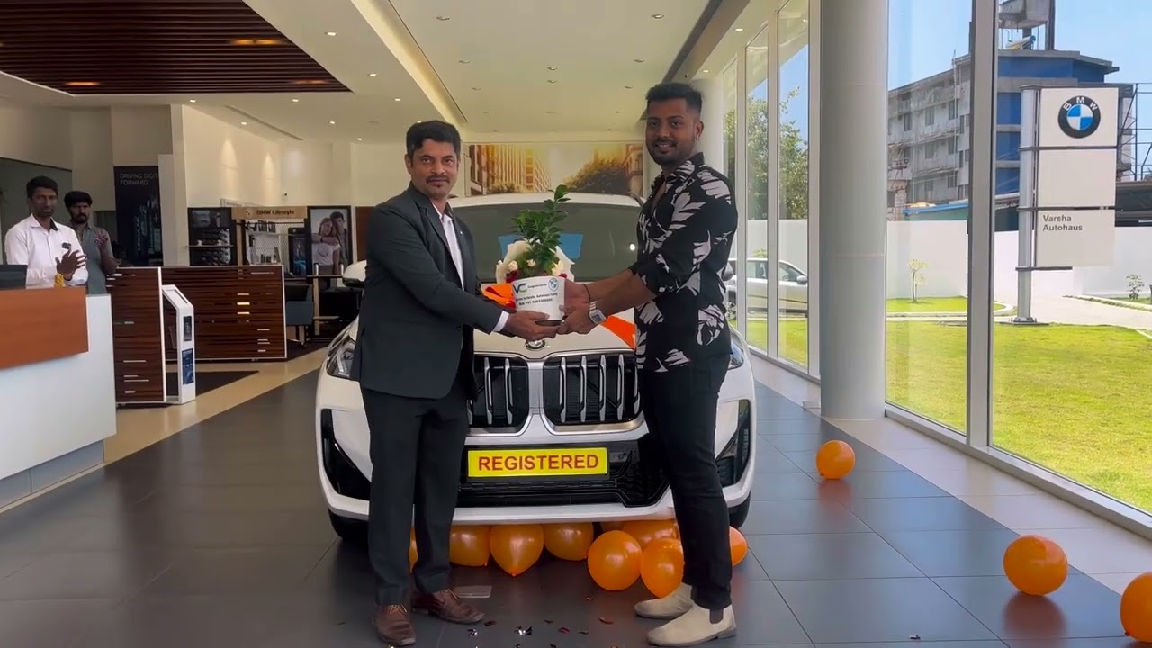 Dr. Dushyanth X1 Delivery | #bmw | Varsha Autohaus Mangalore