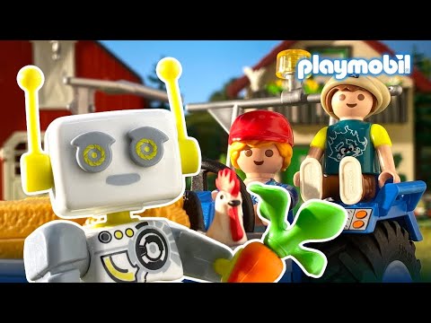 Question à ROBert : Comment se passe la vie à la ferme ? | PLAYMOBIL