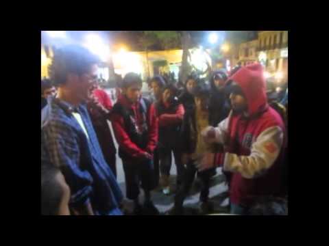 Ensilabas vs Mc  l Batalla de freestyle Plaza España - Arequipa