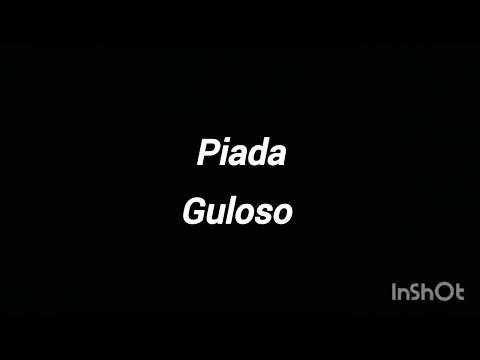 Narciso piada - guloso 