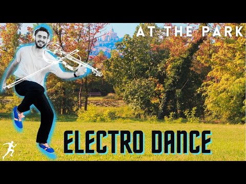 Jeriko - Electro Dance at the park Villa Angeletti Retrograde Spence #electroswing #shuffle #violin