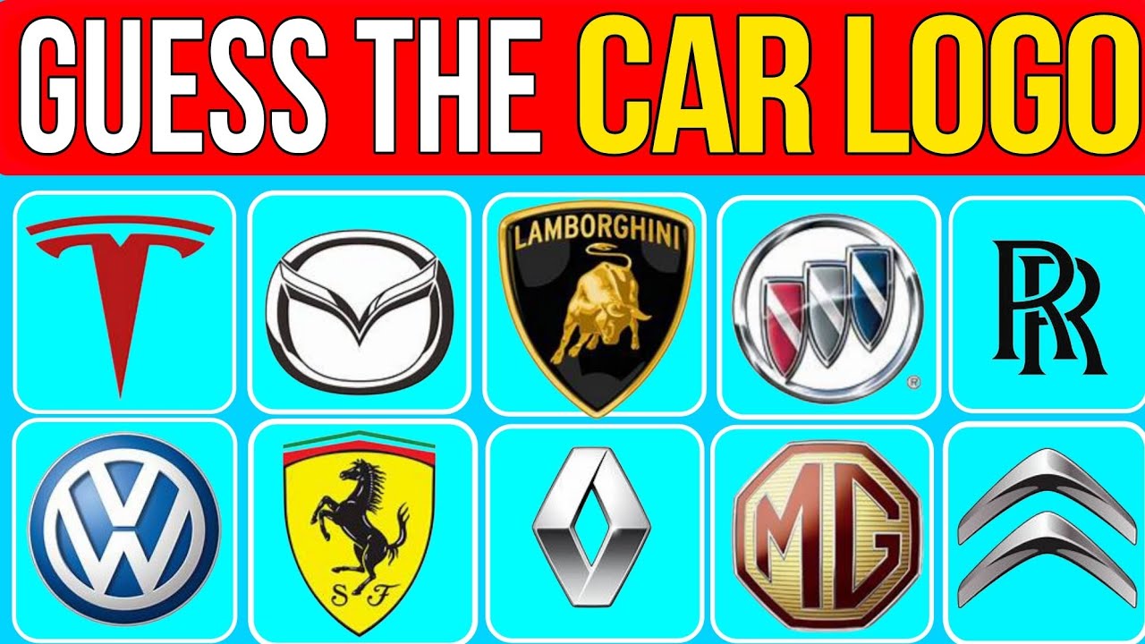 Guess The Car Brand Logo| Easy, Medium, Hard, Pro
