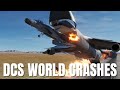 Airplane Crashes Takedowns Emergency Landings V34 DCS World 2 7 Modern Flight Sim Crashes