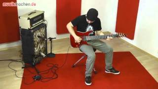 Video thumbnail for Ibanez RGIX28FEQM Iron Label E Gitarre by musikmachen.de