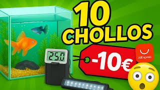 Los 10 productos más económicos para tu acuario en 2025