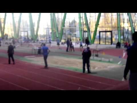 Jeremy Azzolini - 400m Indoor Championnat De Picardie à Nogent.MP4